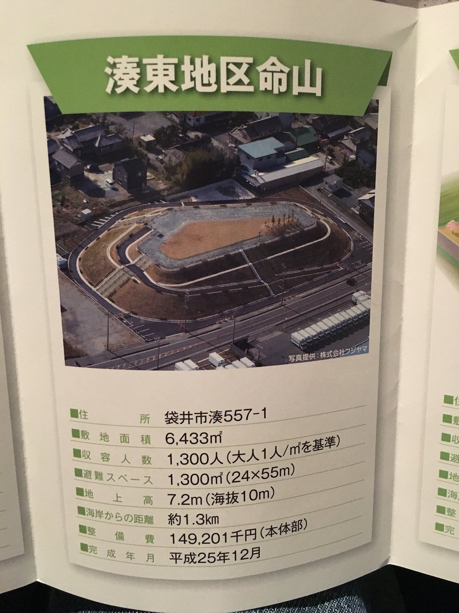 NiJOSHongo's tweet photo. Taking a leaf from the past!There are now sand-concrete mounds that can hold up to 400 people during a tsunami! They also doubly serve as parks &amp; ball ⚽️🏀⚾️courts during times of no disaster #GeohazardsNCP18 #disasterengineering @scienceANU @anuearthscience @ANU_CPAS https://t.co/tbKYDUpcox