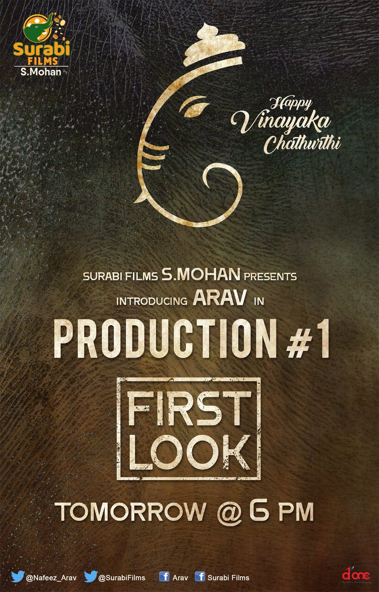 aravindvikram31's tweet photo. #aravnext #firstlooktime #surabifilms @igtamil @behindwoods @galattadotcom @SurabiFilms https://t.co/p1wgQFB2gq