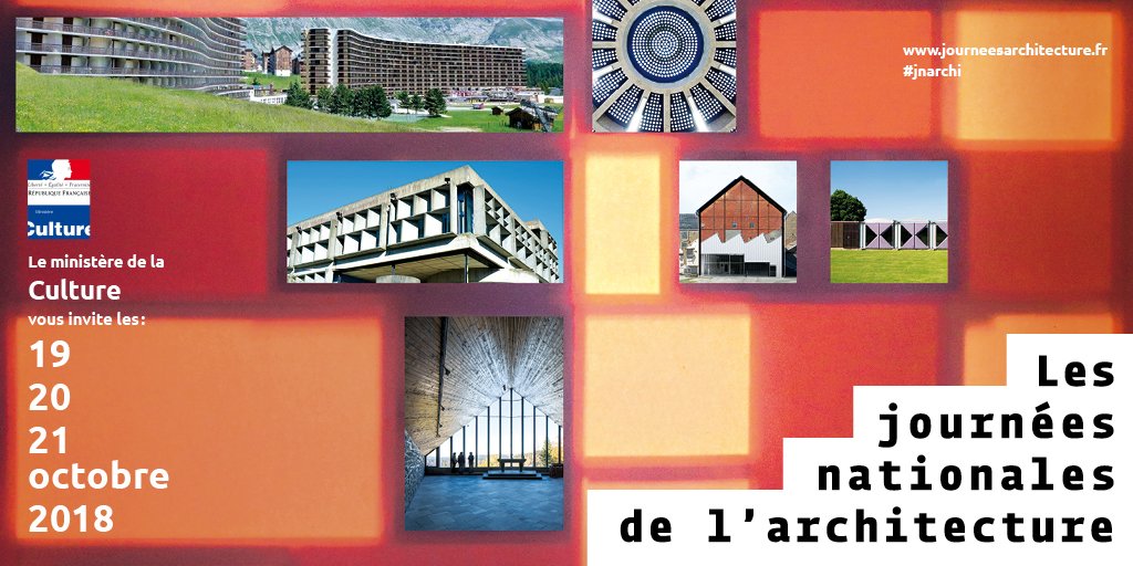 archinnovations's tweet photo. Bientôt les Journées nationales de l’ #Architecture : du 19 au 21 octobre @JNArchi https://t.co/CZ4juseewo