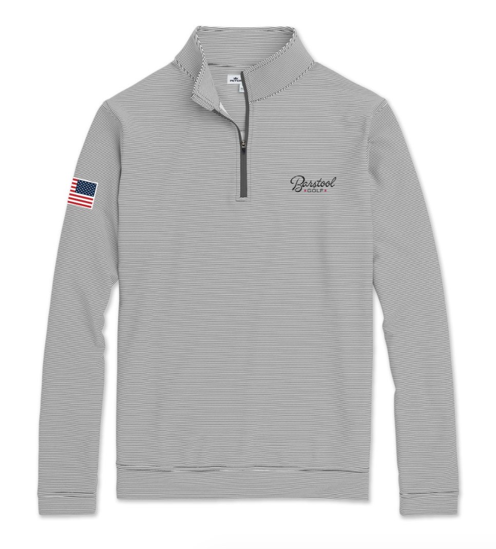 RiggsBarstool's tweet photo. Introducing Barstool x Peter Millar Ryder Cup QZips. Limited number only. Buy ASAP to get and to get before the Ryder Cup begins.

Let's go --> https://t.co/Eu6yOJpRAM https://t.co/ES1wlhpXiO