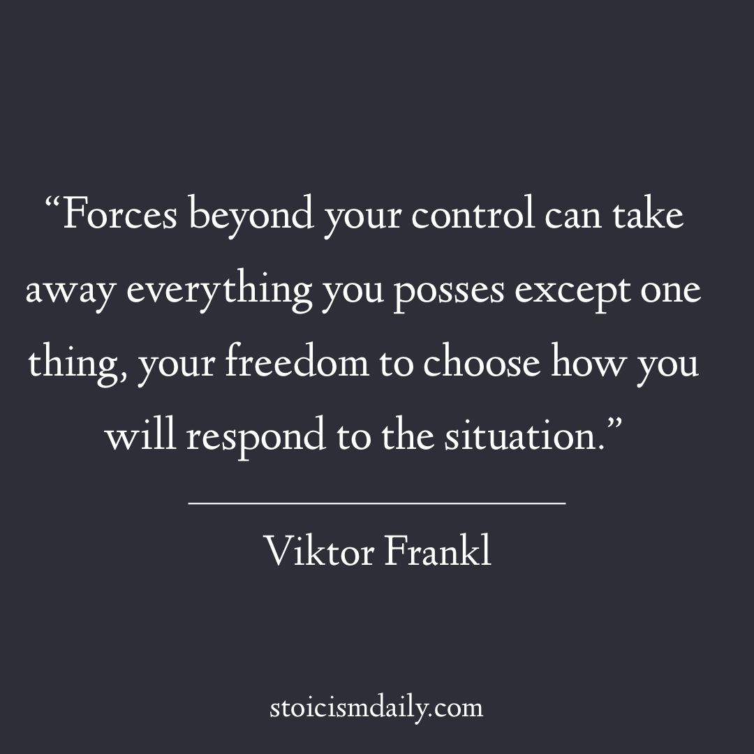Stoicism_Daily's tweet photo. You can always choose how you respond to and interpret what happens around you. #foodforthought https://t.co/OIU4zDp6dA