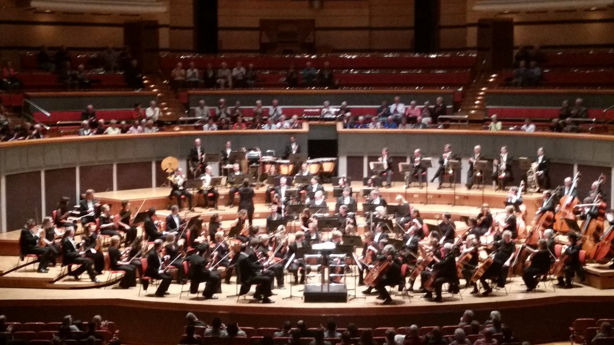 A fantastic opening @TheCBSO concert last night @THSHBirmingham with the energetic #OmerMeirWellber prior to their European jaunt. 
Dvorak's Symphony No.9 just amazing and, as the programme notes point out, 'hummably memorable.... some pieces are classics for a reason'.