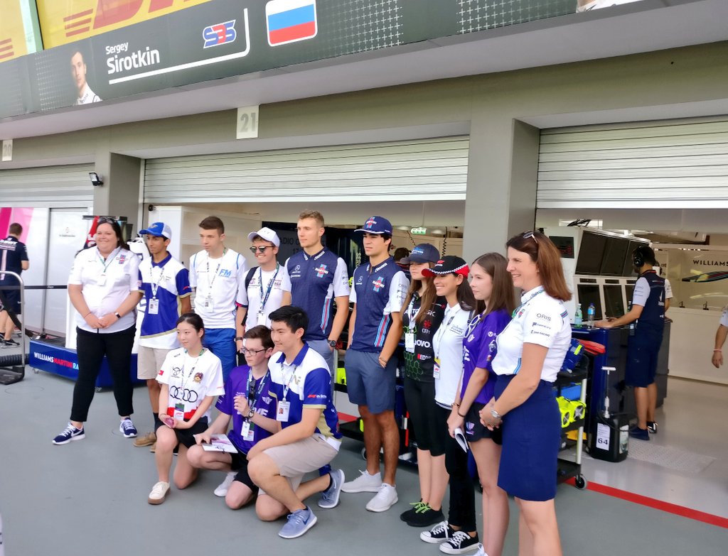 Unity (@unity_gb) on Twitter photo Unilever Williams Engineering Academy Class of 2018 in the <a href="/WilliamsRacing/">Atlassian Williams Racing</a> garage! Can you spot #unitygb member Sam? π
#RoadToSingapore #unitygb #F1inSchools #F1SWF Unilever Williams Engineering Academy Class of 2018 in the <a href="/WilliamsRacing/">Atlassian Williams Racing</a> garage! Can you spot #unitygb member Sam? π
#RoadToSingapore #unitygb #F1inSchools #F1SWF