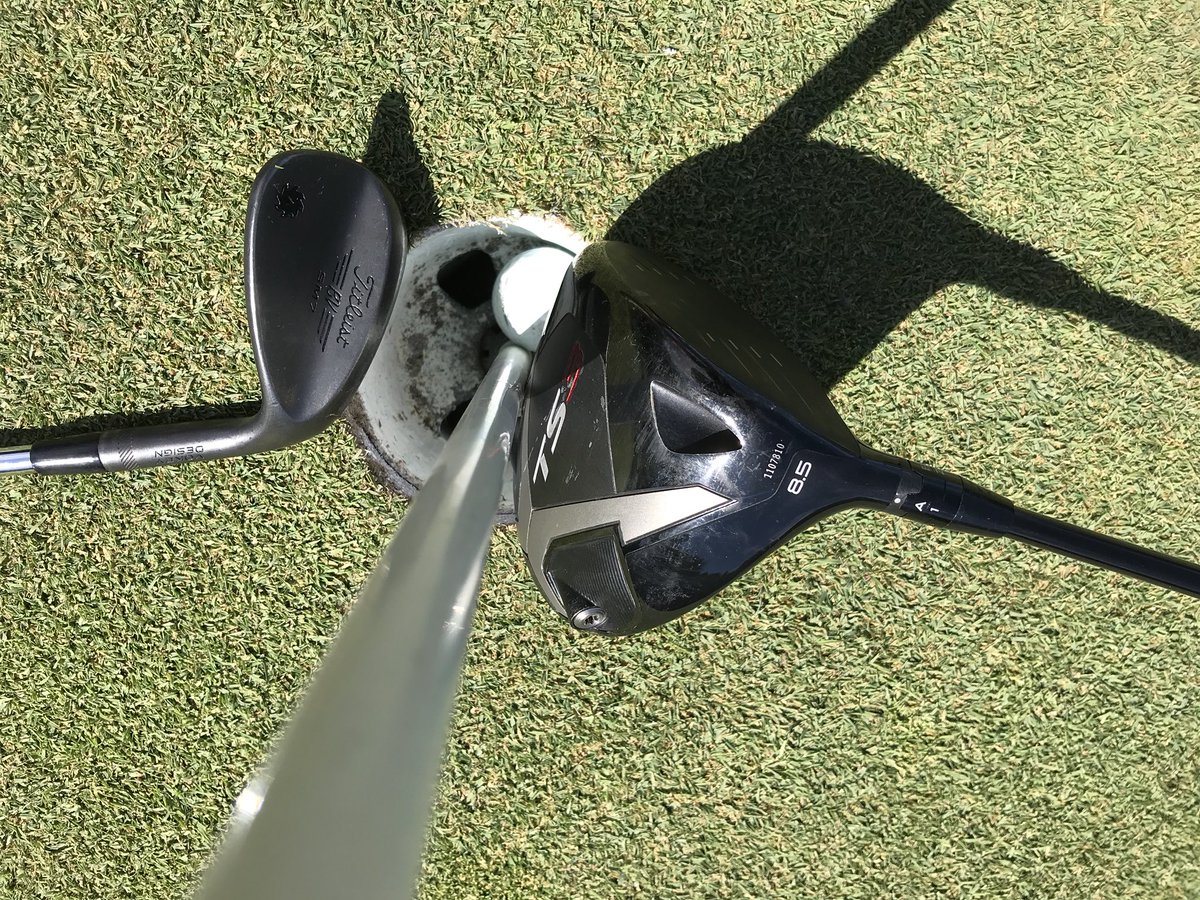 Jimmyjackhfx's tweet photo. Just a little deuce on #6 @AshburnGolfClub mens night #TS3 #Vokey #ProV1x https://t.co/6N1j3yAsYg