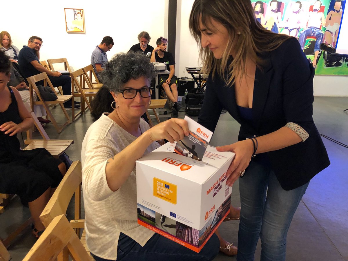 El #PatrimonioReligioso protagoniza las “Jornadas sobre el Patrimonio Europeo”. De la mano de expertos en gestión y conservación conocemos proyectos como <a href="/FRH_Europe/">FRH</a> con <a href="/BahamondePG/">Pilar G. Bahamonde</a> #EuropeforCulture #FRHTorch