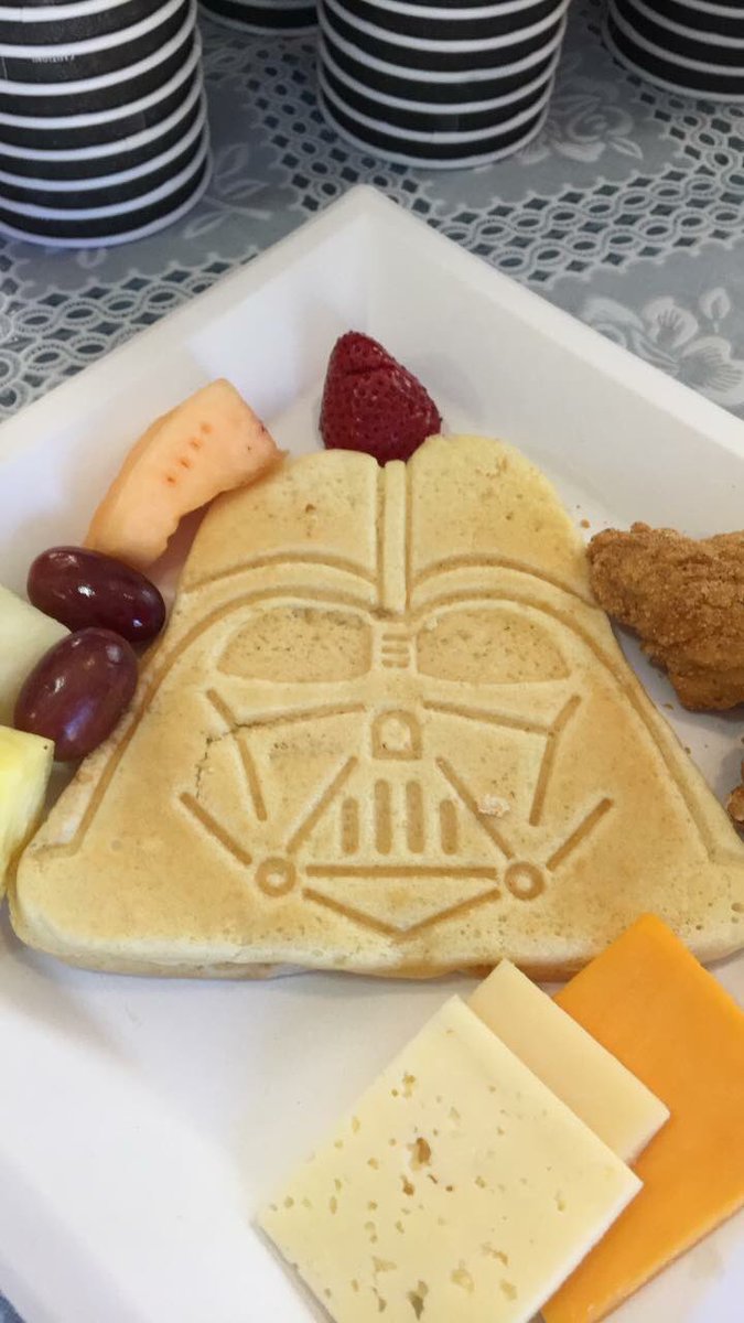 We’re kicking off our international brunch at Clayton House this morning for our DSPs! Come stop by and get some good eats that are out of this world.. use the fork, Luke! #DSPRW2018