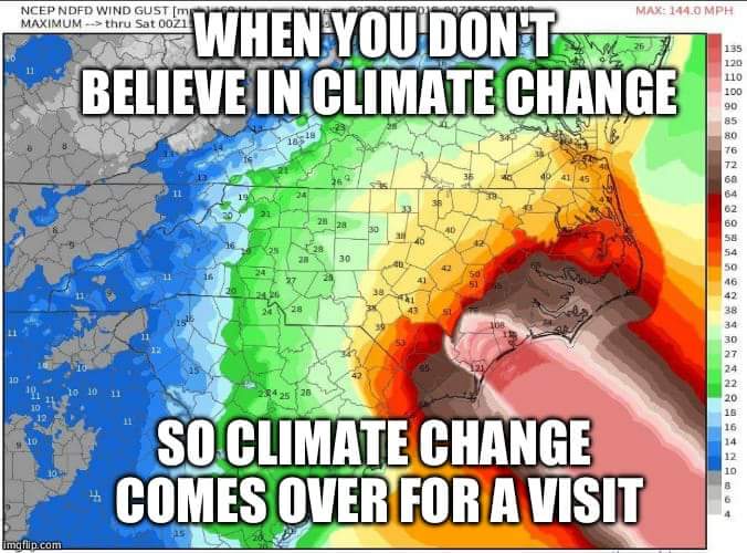 DJ_Timelord's tweet photo. #florence #hurricaneflorence #climatechange #lol https://t.co/536IzW97A9