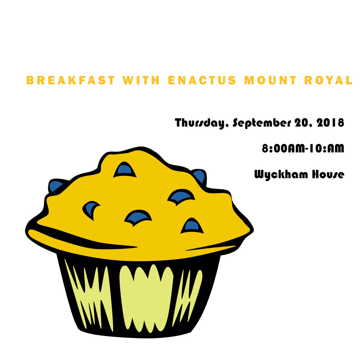 Have breakfast with your Enactus Mount Royal team!

If you're curious and/or interested come by!
Let's chat and eat!
To RSVP and for more information click on the following link: eventbrite.ca/e/enactus-brea…

See you there!