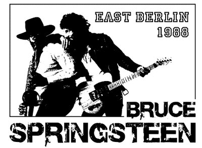 Bruce Springsteen, hiçbir ego ya da kaprise kapılmaksızın, ücret dahil hiçbir şartı konuşmadan teklifi kabul eder ve hemen bir hafta içinde Doğu Berlin'e giderek, ülke tarihinde konser veren ilk ilk Amerikalı rock yıldızı ünvanını kazanır(19 Temmuz 1988)