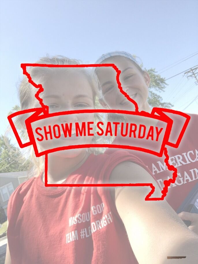 AlMeyer19's tweet photo. West County #STL! Are you ready to #DefendTheMOjority during our Show-ME Saturday?? We will need your help if we want to have a RED NOVEMBER and #LeadRight during this close #MOSEN Election! See you Saturday!
#MOLEG

https://t.co/1fmfDTNzyA https://t.co/0iUY9oLXGJ