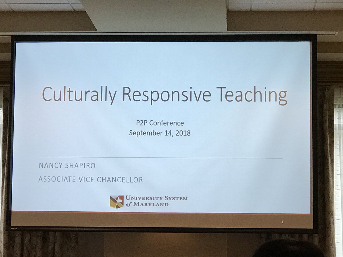 KavitaMNA's tweet image. Listening to @NancyShapiroP20 of #USM talk about #culturallyresponsive teaching #schematheory at the #TQP conference. CRT is really about “mutually teaching.”

#culturalintegrity #teacherquality #contextmatters #evaluation #crossculturalcommunication