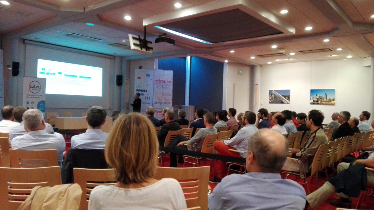 50 participants ce soir pour la soirée dédiée à l'urbanisation et schéma directeur SI. Well done @bernardphilibert et la team @adnouest Bretagne !