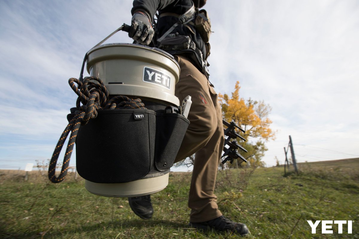 Yeti Loadout buckets - the ultimate catch all for a day on the water! <a href="/YETICoolers/">YETI</a> #BuiltForTheWild