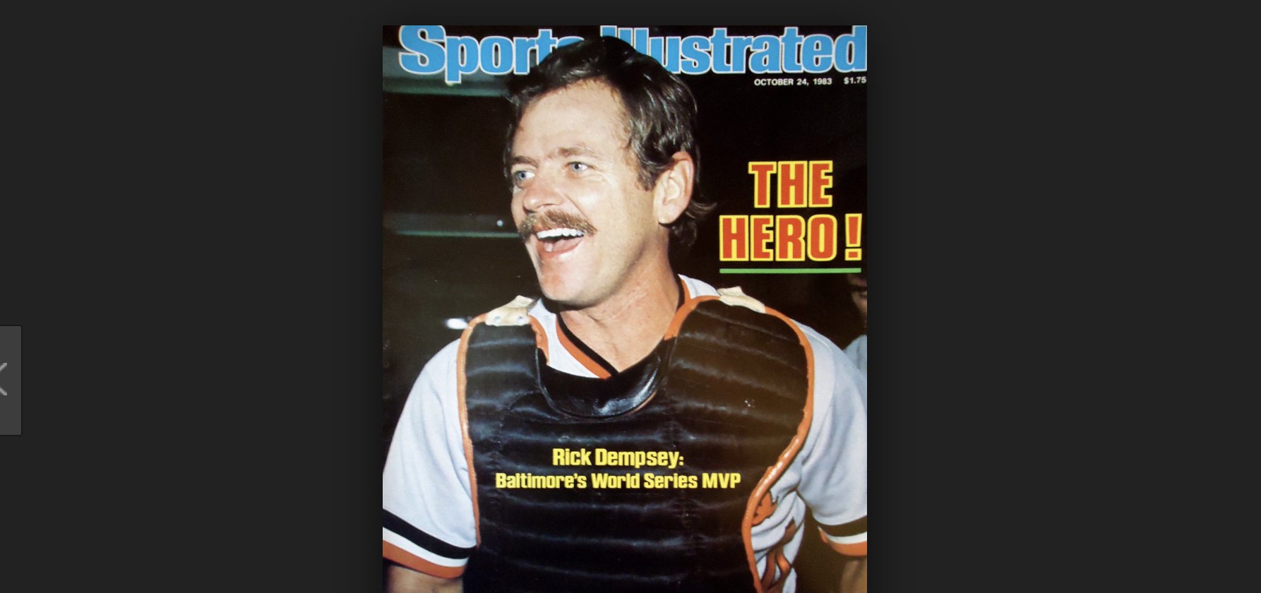 Happy 69th birthday to Rick Dempsey, Hall of Famer and 1983 World Series MVP. 