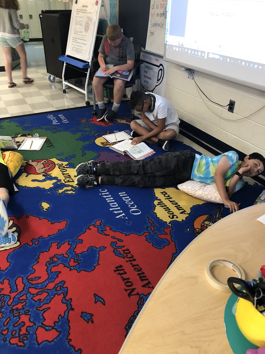 Flexible seating rockstars!