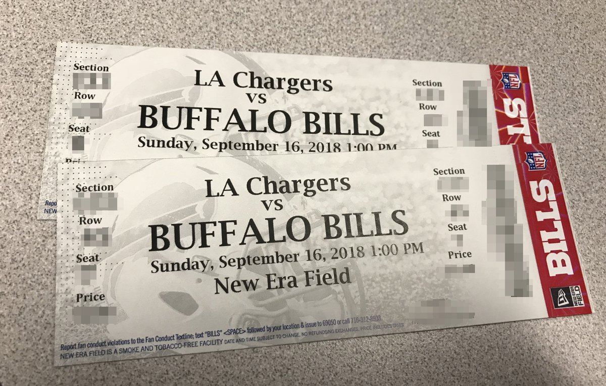 📣Do you need tickets to Sunday's @buffalobills home opener against the Chargers?!

We have a pair of tickets to giveaway🎟️🎟️

🏈Simply Retweet for a chance to win!🏈

Rules: bufbills.co/7HlkuD