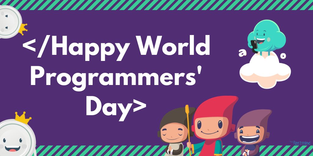 thefastmind's tweet image. &amp;lt; / Happy #WorldProgrammersDay &amp;gt; 👨‍💻👩‍💻  to our team and all fellow #developers! 🥳 May your #code flow smoothly always!
