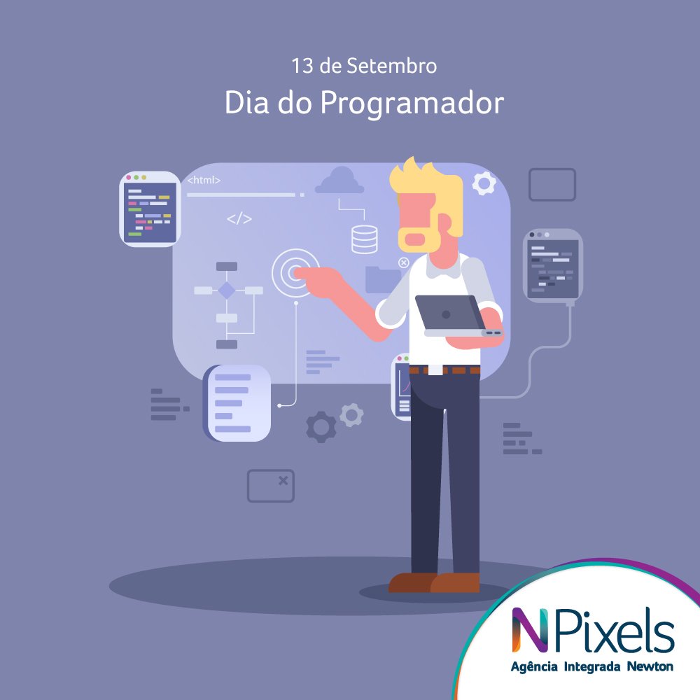 NpixelsAgencia's tweet photo. Hoje, é Dia do Programador, o profissional que cria diversos softwares, sites e aplicativos. #diadoprogramador #informacao #comunicacao #npixels #jornalismo #publicidadeepropaganda #rp https://t.co/bs7YZGPLiA