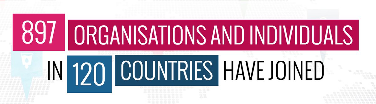 The #act4SDGs movement is GROWING💥! We are now at 897 orgs/individuals fr 120 countries & counting! See the latest newsletter with tips on how to show the world that YOU are part of the #SDGs movement! bit.ly/2OgH5Ph ! act4sdgs.org