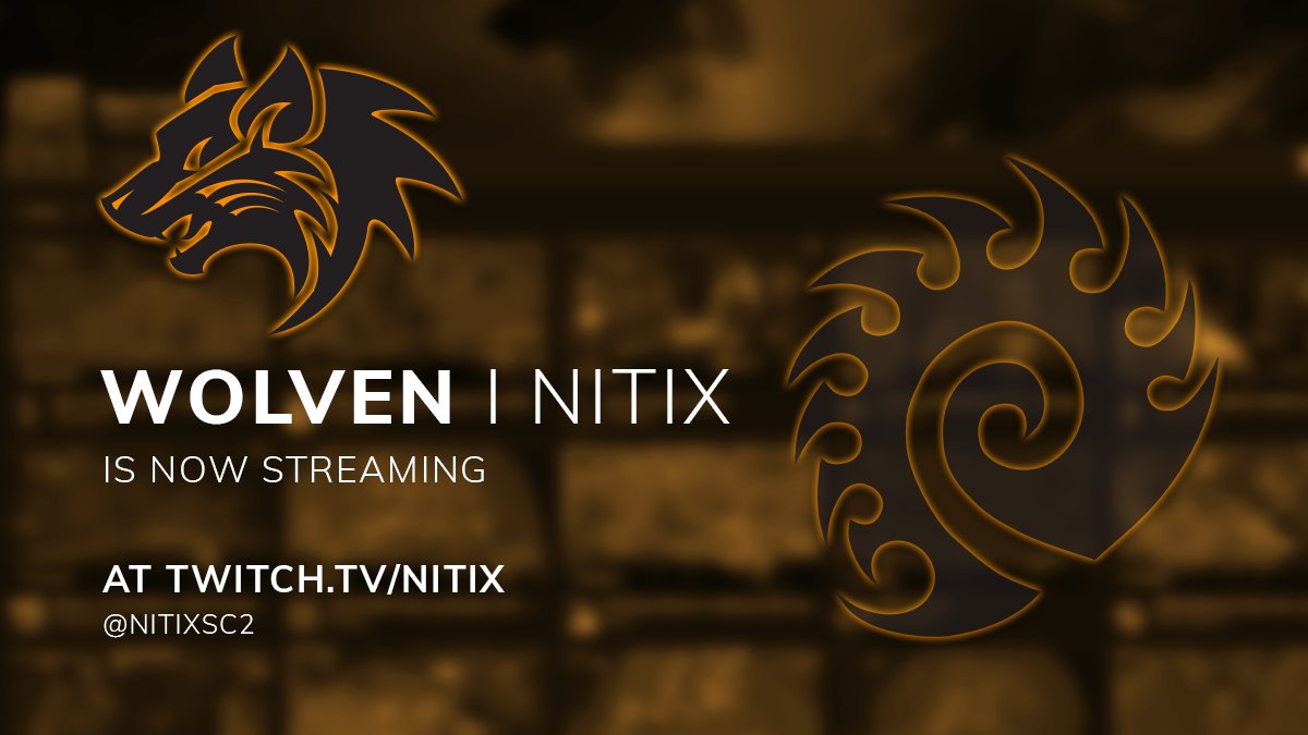 Mr. <a href="/NitixSC2/">nitix</a> is live again with another ladder session! You're welcome! 
▶️ twitch.tv/nitix