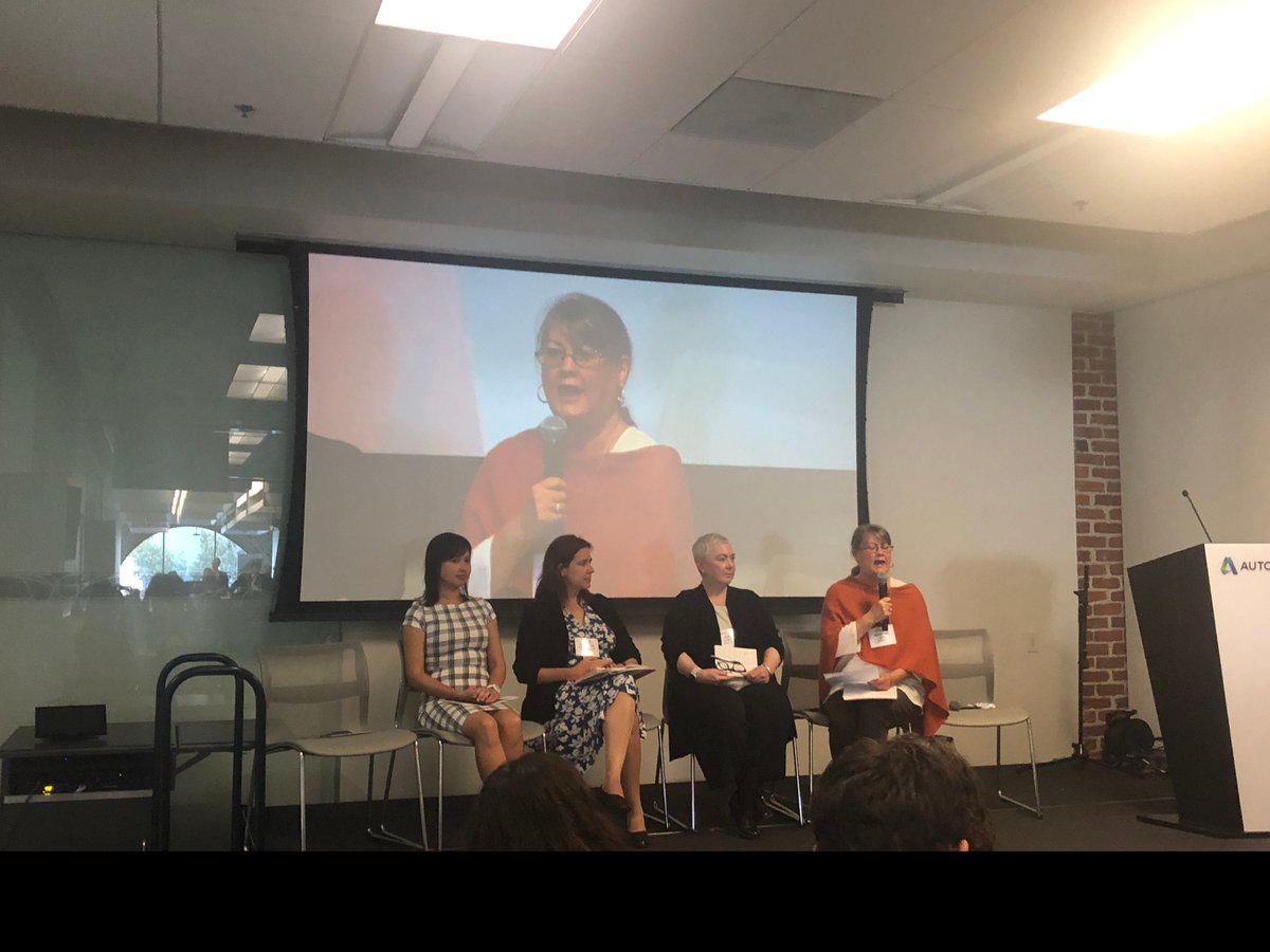 Martha Davis, @jcassin_FT w @foresttrendsorg, @cristina_rdr w @DFID_UK, Sara Law w @CDP, Susanne Scmeier w @ihedelft discussion @ @GCAS2018 on driving  action on climate and water -  BREAK MYTHS - What we assume to be true is not always reality on the ground. @WaterPavilion