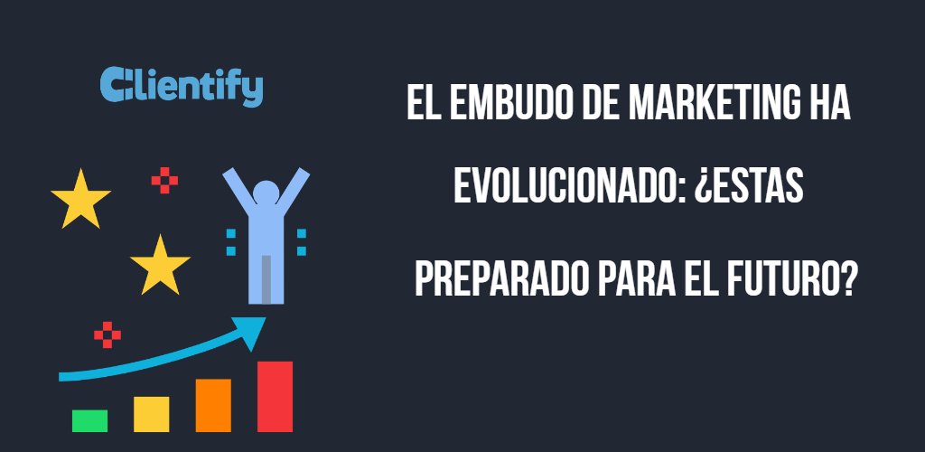 clientify's tweet photo. Abandonamos el enfoque tradicional que se le ha dado al #EmbudoDeMarketing y abordamos uno más competitivo en el que los pasos se han ampliado para de esta forma atender el nuevo mercado al que nos estamos dirigiendo.
#Clientify #InboundMarketing
https://t.co/UseYjD5A3d https://t.co/qQArLha3y9