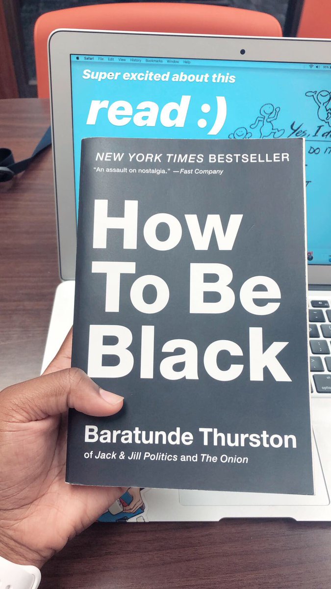 aaanesaaa's tweet image. I’m a few pages in and I’m already loving it. Make sure y’all check out #howtobeblack