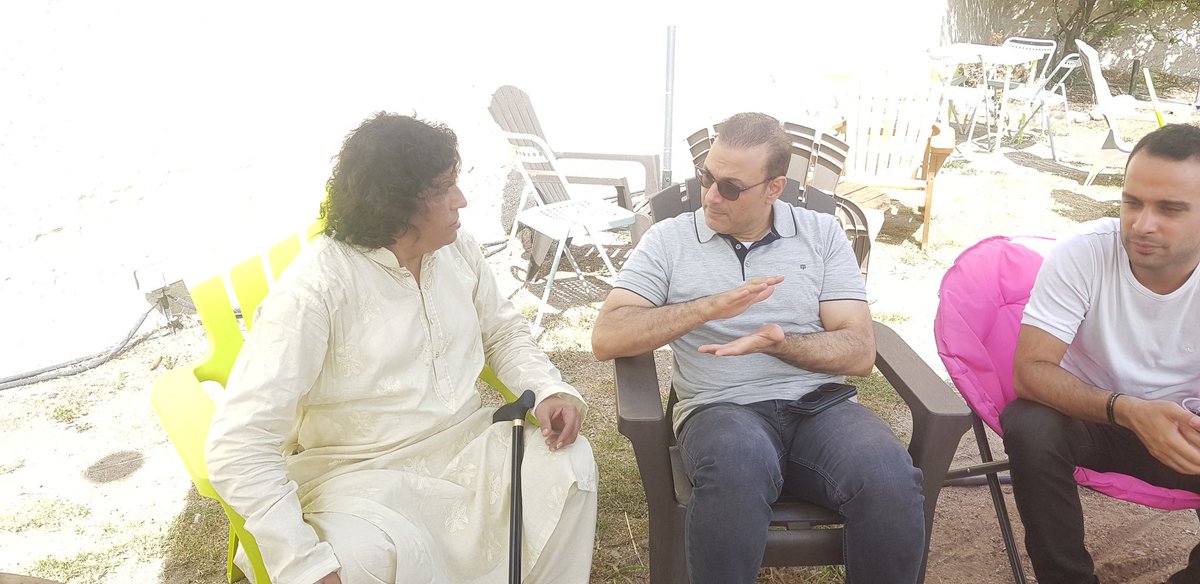 Ustad Faiz Ali Faiz Khan with the Great Artist Ali Reza Ghorbani discuss for new Qawwali,s project, after that all time successful Qawwali projects #Qawwali_Flamenco,#Qawwali_Gospel,#Jaadu - Citadelle De Calvi - Calvi, France. 
<a href="/AccordsCroises/">Accords Croisés</a>