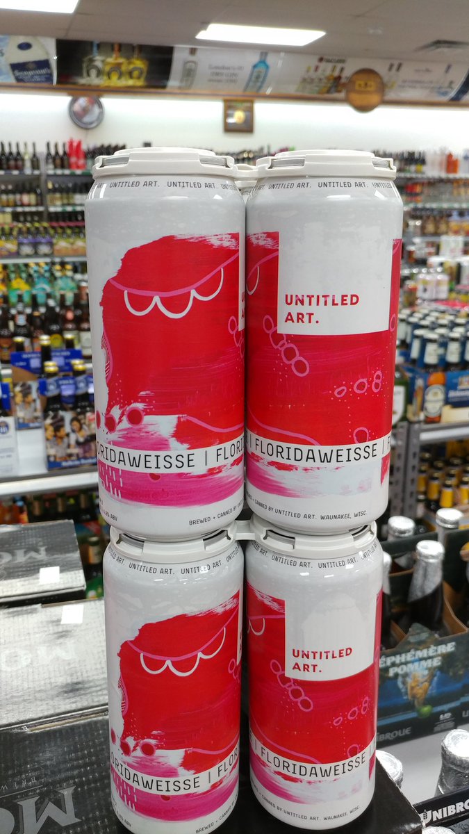 New Beers From Untitled Art!
'Floridaweisse 4.8%ABV', 'Grisette 4.5% ABV' and 'Strawberry Milkshake IPA 7% ABV'
#untitledartbrewing #penrosebrewing #belgiansaison #ipa #floridaweisse #craftbeer #beeradvocate #brewfam #bobsliquor #Leesburg #florida #localstore