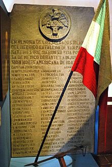 #13Sept #171Aniversario de la #BatalladeChapultepec que libraron los cadetes del #HeroicoColegioMilitar para combatir la #InvasiónImperialista #Yanqui en 1847, Honor merece también el #BatallondeSanPatricio que se pasó del bando Yanqui al lado mexicano para defender a #Mexico