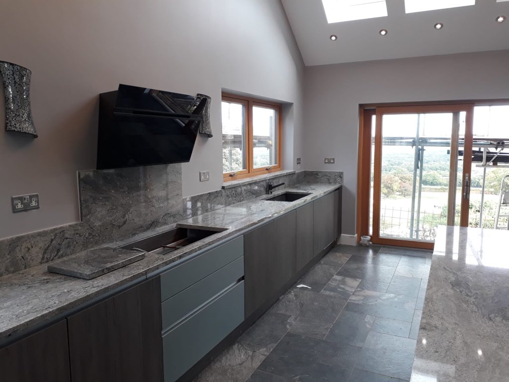 AMD_stone's tweet image. Our latest installation - White Piracema Granite.
Simply Stunning!