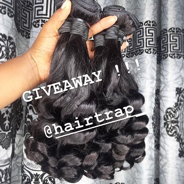Hey ladies, it’s  GIVEAWAY time!!!!
.
@iamhightee and @hairtrap_ will be giving out hair bundles worth 30k to 4 winners in total!!!😱😍
.
Here are the RULES!
.
1. Follow @hairtrap_ and @iamhightee
2.  Tag 5 people on their most recent post.
AND THAT’S … instagram.com/p/BnrPQwwBz3Z/
