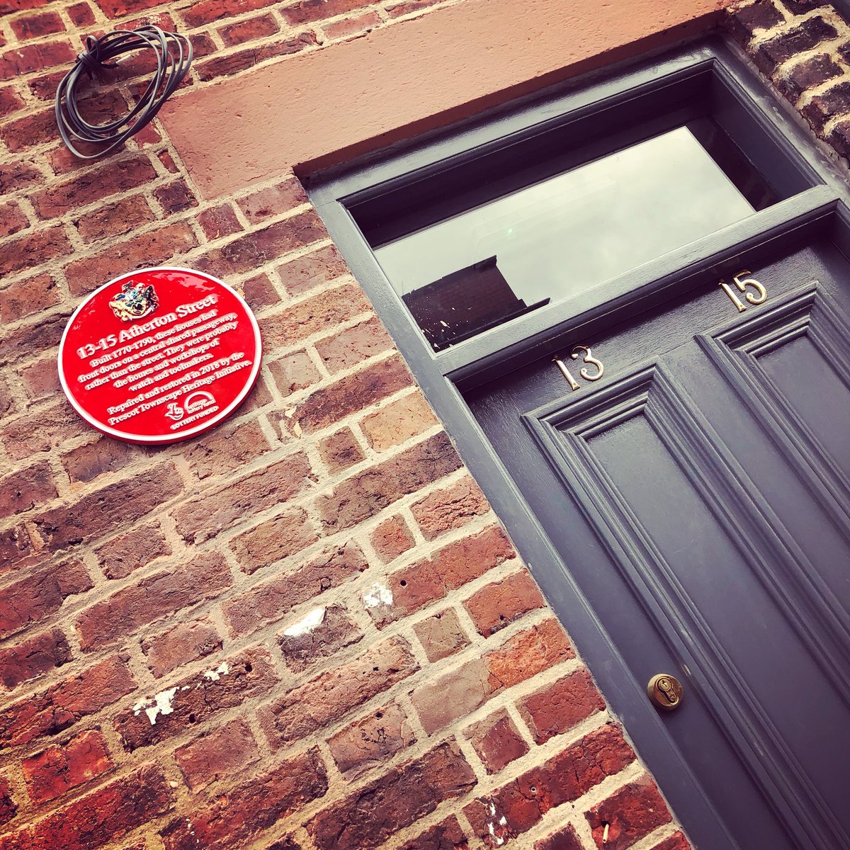 albionbakehouse's tweet image. Our little bro round the corner was presented with this fabulous plaque today in honour of the fab work that’s been done to bring it back to life. Thanks to @prescotthi and my wonderful landlords. #Prescot #MyHighStreet #gbhighstreet
