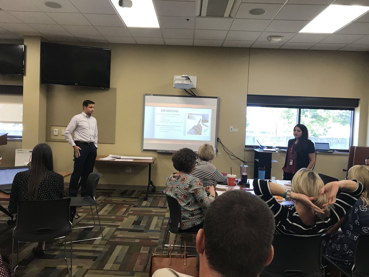 Check out  <a href="/HRMHolz/">Michelle Holz</a> training us over compliance trainings! Thanks to Joey John!