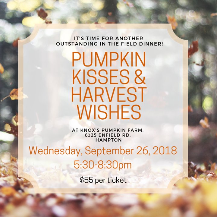 hardatcatering's tweet photo. Our next Outstanding in the Field dinner is Wednesday September 26th at Knox's Pumpkin Farm!!
Tickets are $55 each, email jane@kccgourmetcatering.com to get yours!

#durhamcaterer #caterer #farmfresh #durhamfarmfresh #buylocalbuyfresh #dinnerseries https://t.co/HzJhEmxCCN