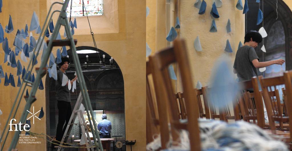 BiennaleTextile's tweet photo. INSTALLATION La forêt d'amour de Rieko Koga
➡️Visite par l'artiste le 18 Septembre
#fite #fitefestival #festival #riekokoga #notredameduport #clermontferrand
Photos par Rose-Nam Pernelle https://t.co/Fi9CHwihKQ
