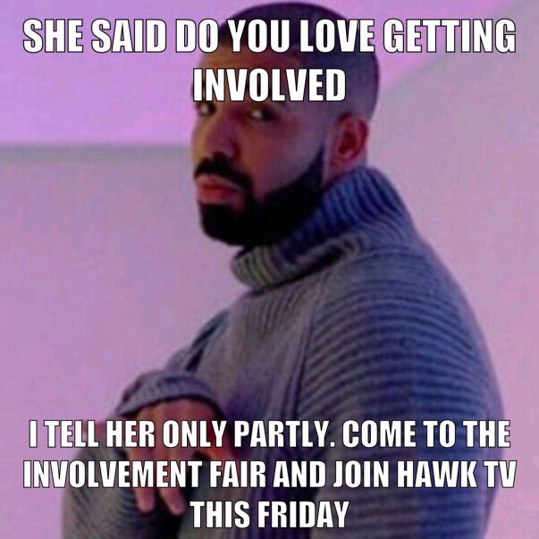 HawkTV12's tweet image. This Friday. Shadow Lawn. 5pm.