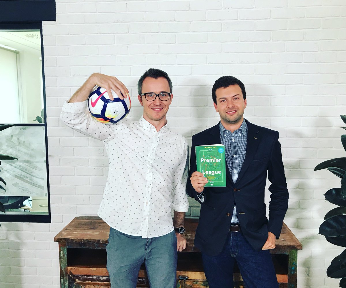 Przemysław Rudzki (@rudzki77) on Twitter photo Thanks a lot <a href="/Zonal_Marking/">Michael Cox</a> for being my guest in English Breakfast Extra. Lovely chat 🏴⚽️ Thanks a lot <a href="/Zonal_Marking/">Michael Cox</a> for being my guest in English Breakfast Extra. Lovely chat 🏴⚽️
