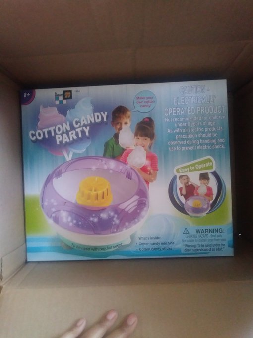 Told my subby that ive always wanted a cotton candy machine ever since i was a kid and guess what showed<a href="/tag/findom"class="tags"><span>#findom</span></a><a href="/tag/paypig"class="tags"><span>#paypig</span></a>