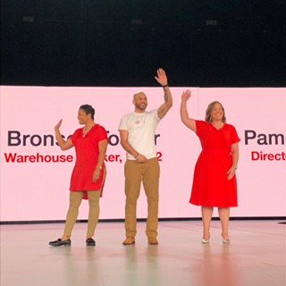 Chief HR Officer Steph Lundquist: “Our team members &amp; their voices create the story of <a href="/Target/">Target</a>. Individually and as one team, you are the ones bringing our purpose &amp; strategy to life.” #WeAreTarget