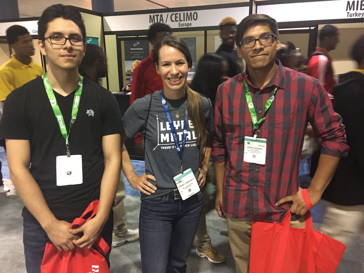Lindsay (@l_longstreth) on Twitter photo Great seeing two Leyden Metals Alum at #IMTS2018. Both Jose and Anthony were accepted into TMA and are earning industry certifications while working at local companies. #SoProud #LeydenPride Great seeing two Leyden Metals Alum at #IMTS2018. Both Jose and Anthony were accepted into TMA and are earning industry certifications while working at local companies. #SoProud #LeydenPride