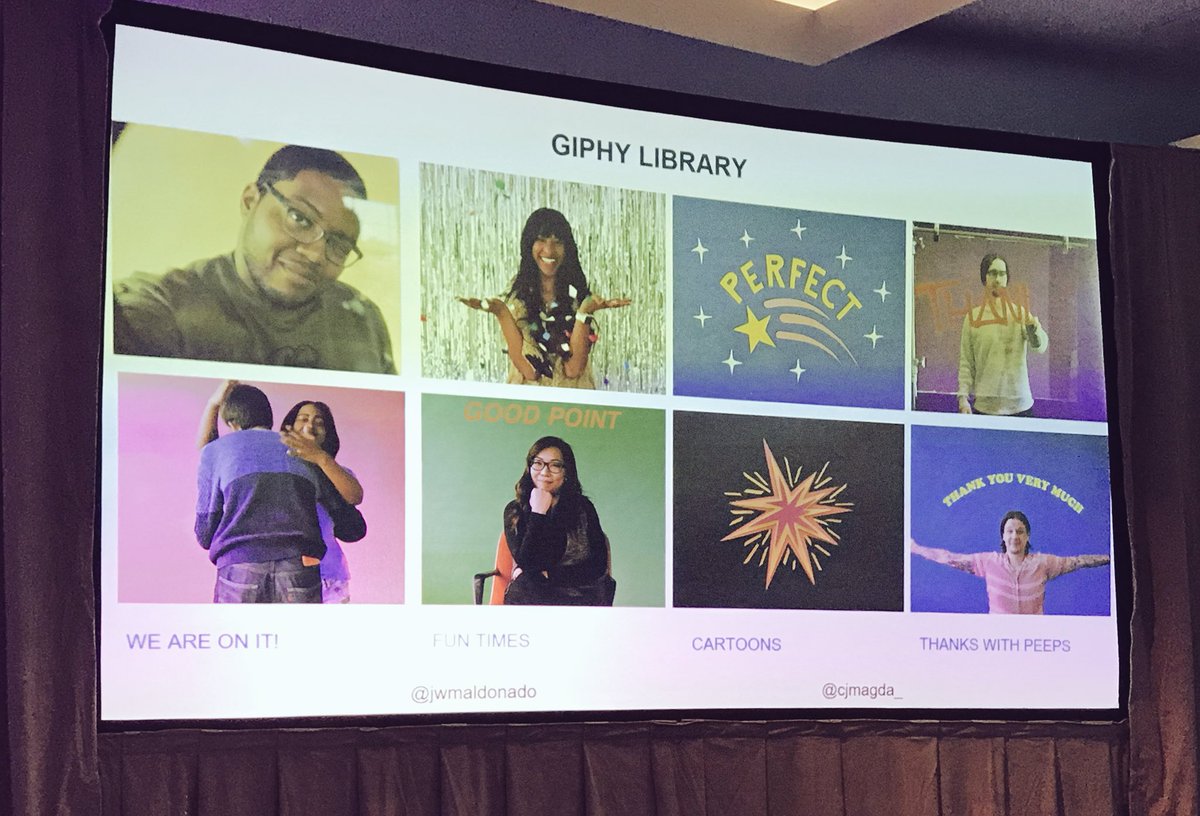 Meltwater's tweet photo. .@MailChimp has their own giphy library (featuring employees) and they can track success of each with @Sysomos! #MeltwaterSummit https://t.co/a0SOCskMh2
