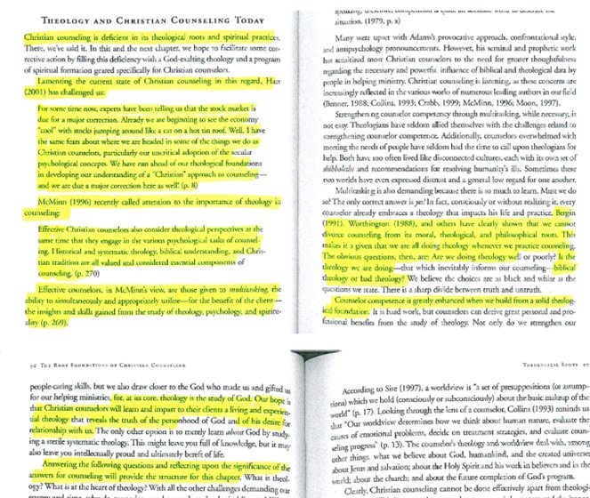 Pic1 = Excerpt from chapter 1 of "Caring for People God's Way" by Clinton and Ohlschlager. 2005.Pic2 = Excerpt from chapter 4 of "Competent Christian Counseling" by Hawkins, Hindson, and Clinton. 2002.