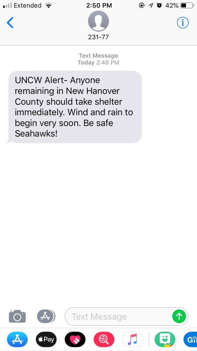 winters2017's tweet image. I love you Wilmy, we’ll be back to help soon. ❤️ Be safe everyone. #prayersfornc