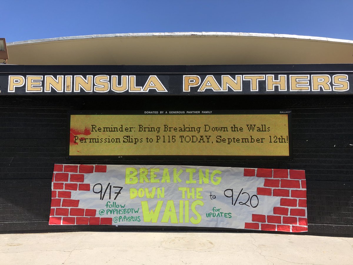 We’re getting ready...are you ready for BDTW? Please turn in permission slips ASAP 💛