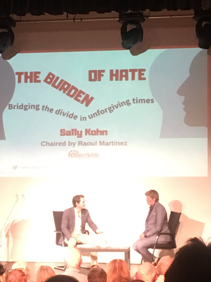 Jennifer Nadel 💙 (@jenniferdnadel) on Twitter photo Fantastic discussion of the burden that hate brings <a href="/ForgivenessProj/">The Forgiveness Project</a> annual lecture with <a href="/sallykohn/">Sally Kohn</a> <a href="/MCantacuzino/">Marina Cantacuzino MBE</a> Fantastic discussion of the burden that hate brings <a href="/ForgivenessProj/">The Forgiveness Project</a> annual lecture with <a href="/sallykohn/">Sally Kohn</a> <a href="/MCantacuzino/">Marina Cantacuzino MBE</a>