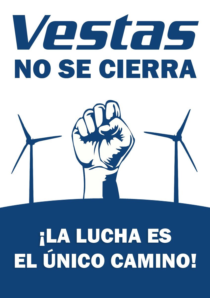 Las Marchas de la Dignidad apoyan a la clase obrera de Vestas y del mundo …chasporladignidadaragon.wordpress.com/2018/09/13/las…