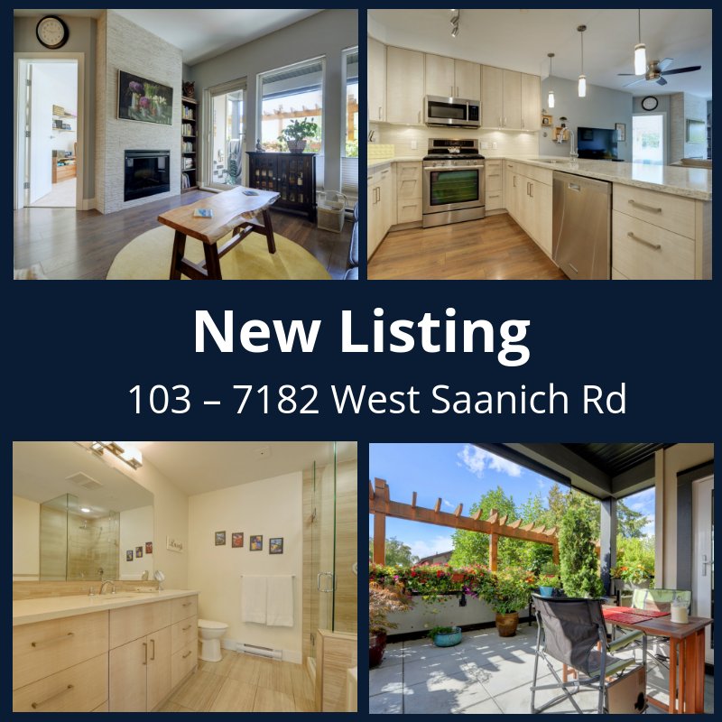 NeilBosdet's tweet photo. #NewListing in idyllic #BrentwoodBay. Fabulous main-level condo, on the quiet side of the building! Open floor plan w exceptional finishings and a spacious patio!
OPEN SUNDAY: 1-3
#yyj #yyjre #victoria #victoriabc #condo#condominium #mainlevel #openhouse #bosdethomes https://t.co/Jlss0DT1tr