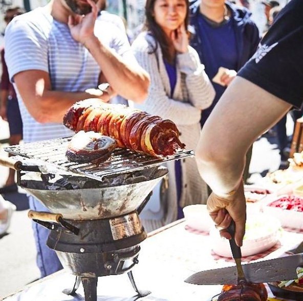 Don’t miss the epic <a href="/piglingst/">Pigling Street</a>, who will be cooking up a host of porky pleasures at #BStreetFestival this Saturday! #Bermondsey #SE1
