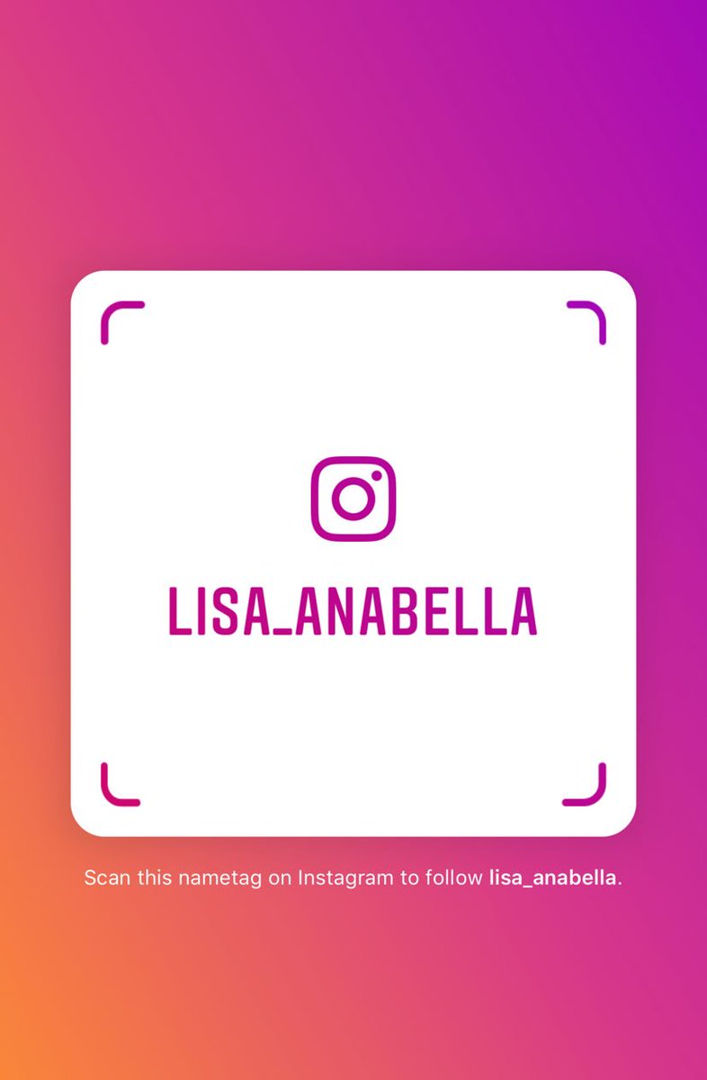 I’m more on Instagram than Twitter 😁 instagram.com/lisa_anabella?…